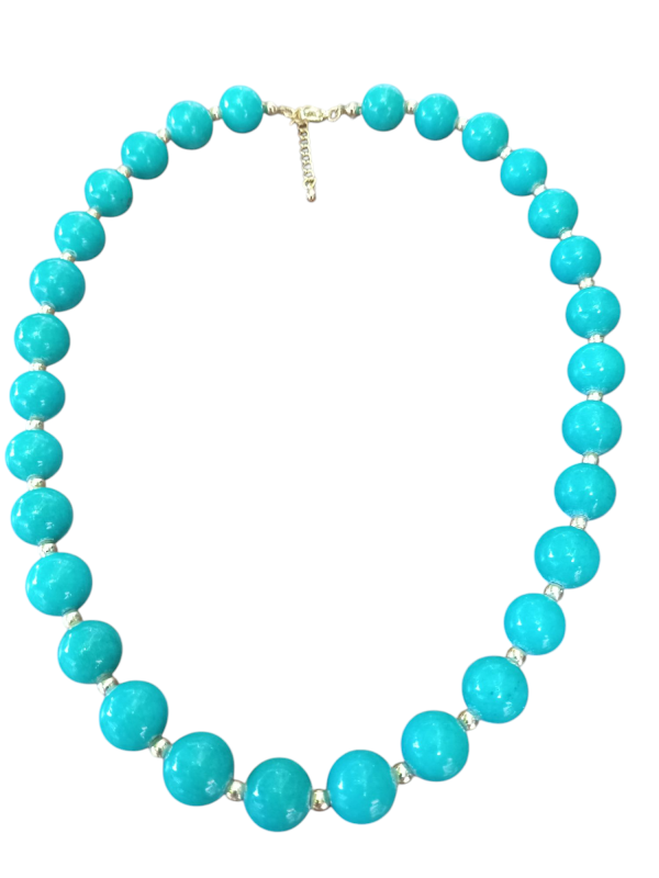 Collar de piedras japonesas 12mm - Imagen 2