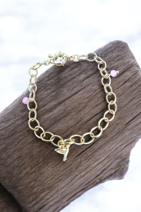 Pulsera baño de oro 18k - Imagen 2