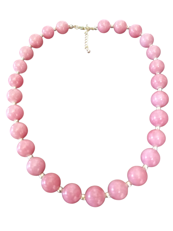 Collar de piedras japonesas 12mm - Imagen 5