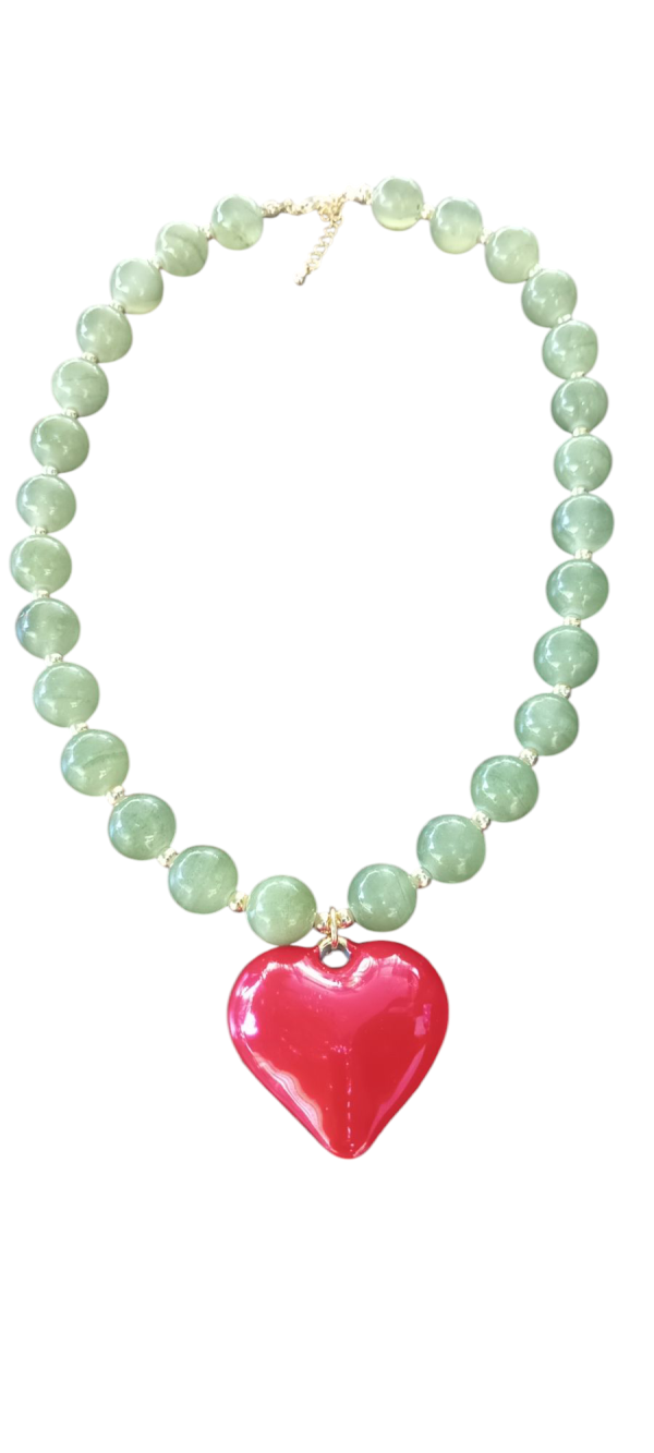 Maxi Collar  corazon - Imagen 2