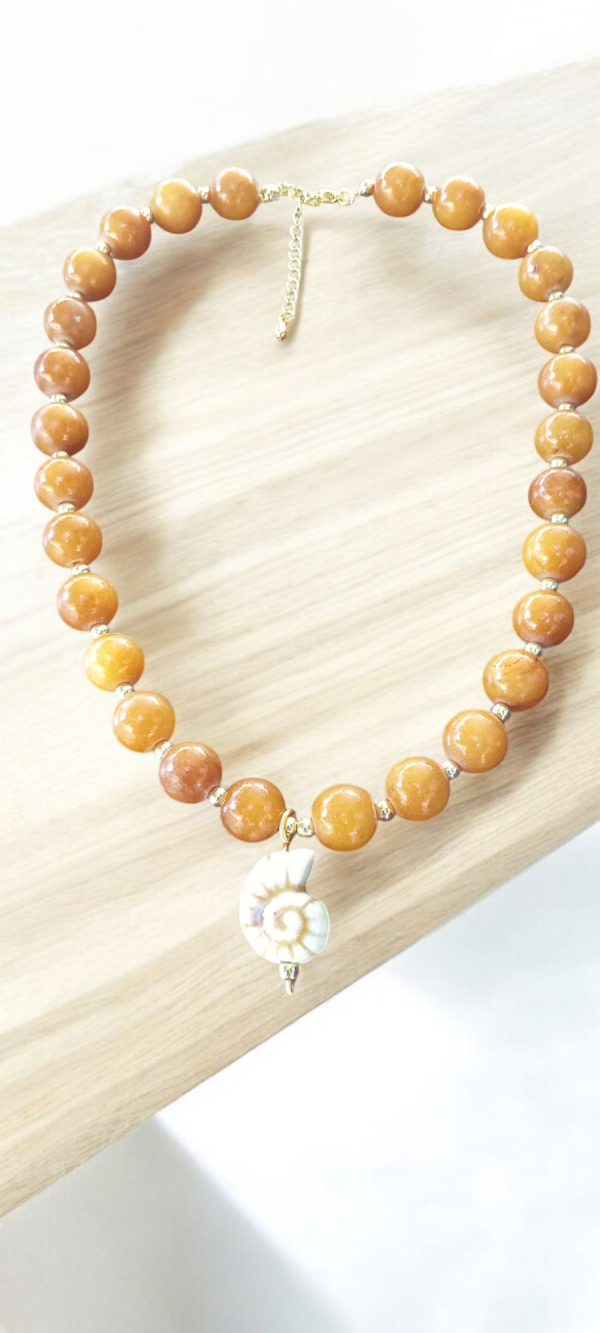 Maxi Collar Piedras Japonesas - Imagen 2